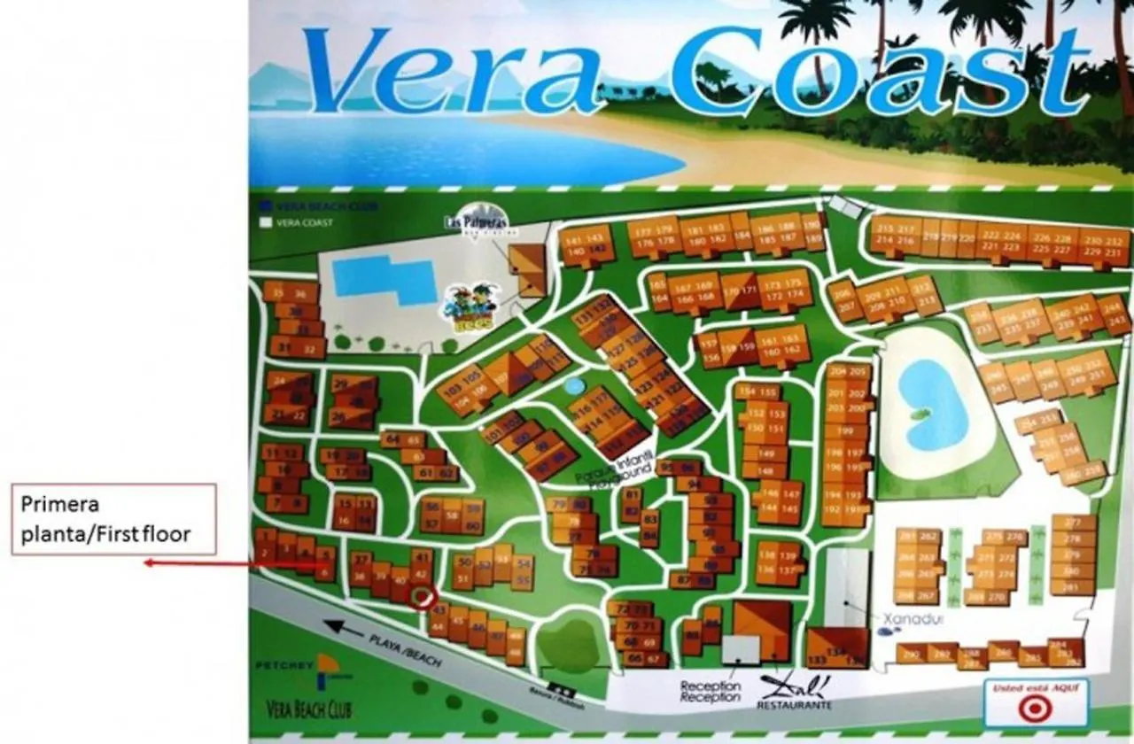Sunny Coastal 1 Bed Apartment - Vera Coast: 2Mins To Beach Los Amarguillos 0*,  Spain